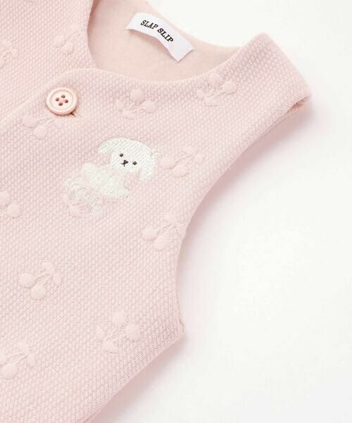 SLAP SLIP BABY / スラップ スリップ ベビー ベビー・キッズウエア | 【お揃い】ぽこぽこチェリーアニマル柄ベストベビー(70~80cm) | 詳細10