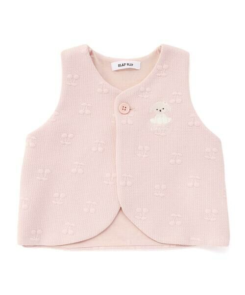 SLAP SLIP BABY / スラップ スリップ ベビー ベビー・キッズウエア | 【お揃い】ぽこぽこチェリーアニマル柄ベストベビー(70~80cm) | 詳細7