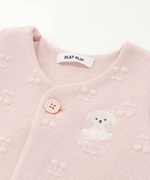 SLAP SLIP BABY / スラップ スリップ ベビー ベビー・キッズウエア | 【お揃い】ぽこぽこチェリーアニマル柄ベストベビー(70~80cm) | 詳細9