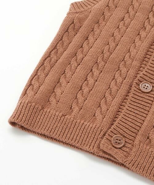 SLAP SLIP BABY / スラップ スリップ ベビー ベビー・キッズウエア | クマさん刺しゅうニットベストベビー(70~80cm) | 詳細14