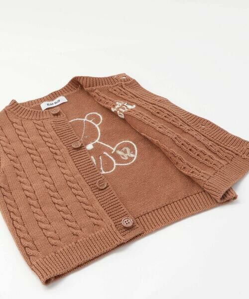 SLAP SLIP BABY / スラップ スリップ ベビー ベビー・キッズウエア | クマさん刺しゅうニットベストベビー(70~80cm) | 詳細15