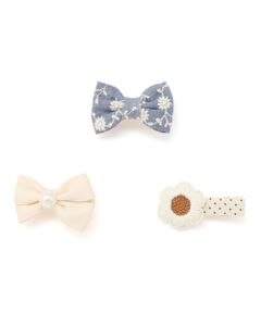 SLAP SLIP BABY / スラップ スリップ ベビー ベビー・キッズグッズ | いろいろリボンお花ヘアピン3点アソートベビー