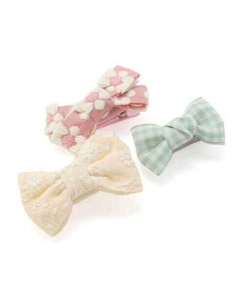 SLAP SLIP BABY / スラップ スリップ ベビー ベビー・キッズグッズ | いろいろリボンお花ヘアピン3点アソートベビー | 詳細4