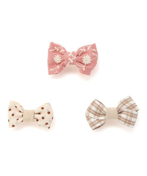 SLAP SLIP BABY / スラップ スリップ ベビー ベビー・キッズグッズ | いろいろリボンお花ヘアピン3点アソートベビー | 詳細5