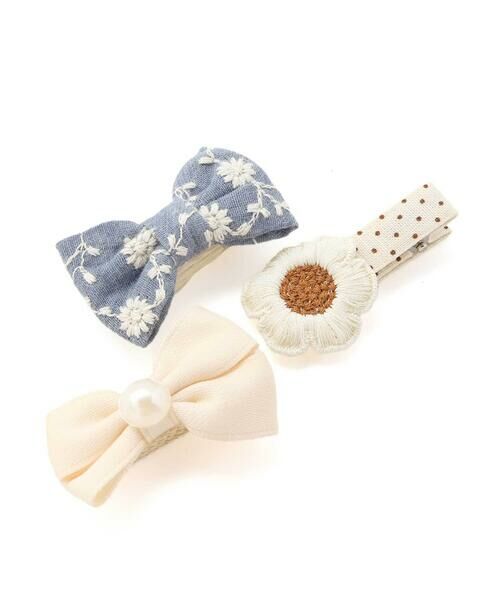 SLAP SLIP BABY / スラップ スリップ ベビー ベビー・キッズグッズ | いろいろリボンお花ヘアピン3点アソートベビー | 詳細12