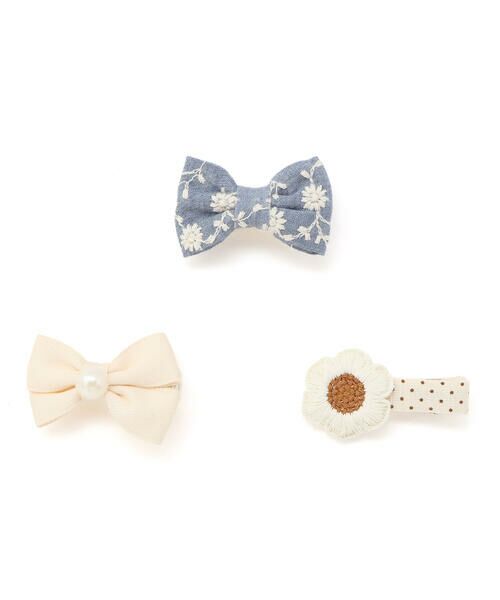 SLAP SLIP BABY / スラップ スリップ ベビー ベビー・キッズグッズ | いろいろリボンお花ヘアピン3点アソートベビー | 詳細9