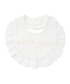 SLAP SLIP BABY / スラップ スリップ ベビー スタイ・ビブ | 縁レースはしごレースリボンスタイベビー