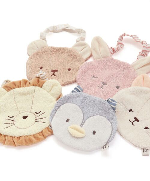 SLAP SLIP BABY / スラップ スリップ ベビー ベビー・キッズグッズ | 【お揃い】アニマルクマウサギペンギンライオンネコモチーフお顔スタイベビー | 詳細15