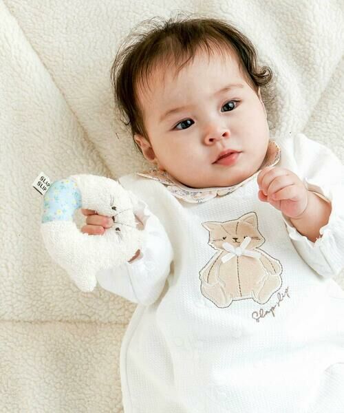 SLAP SLIP BABY / スラップ スリップ ベビー ベビー・キッズグッズ | 【お揃い】アニマルクマウサギペンギンライオンネコモチーフドーナツ型ラトルベビー | 詳細1