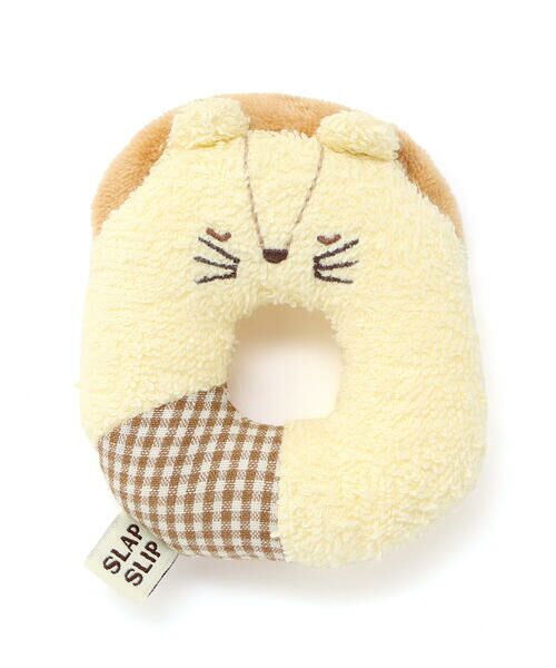 SLAP SLIP BABY / スラップ スリップ ベビー ベビー・キッズグッズ | 【お揃い】アニマルクマウサギペンギンライオンネコモチーフドーナツ型ラトルベビー | 詳細11