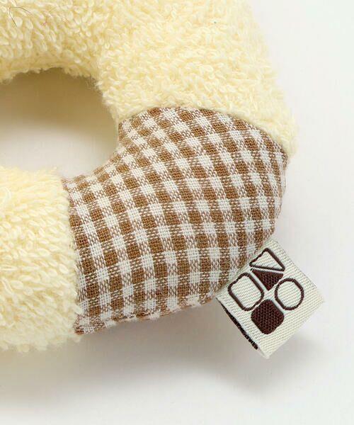 SLAP SLIP BABY / スラップ スリップ ベビー ベビー・キッズグッズ | 【お揃い】アニマルクマウサギペンギンライオンネコモチーフドーナツ型ラトルベビー | 詳細15