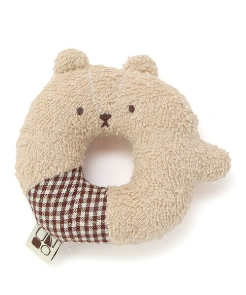 SLAP SLIP BABY / スラップ スリップ ベビー ベビー・キッズグッズ | 【お揃い】アニマルクマウサギペンギンライオンネコモチーフドーナツ型ラトルベビー | 詳細16