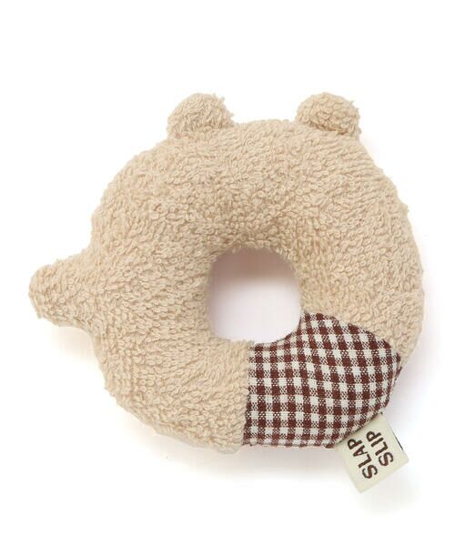 SLAP SLIP BABY / スラップ スリップ ベビー ベビー・キッズグッズ | 【お揃い】アニマルクマウサギペンギンライオンネコモチーフドーナツ型ラトルベビー | 詳細17