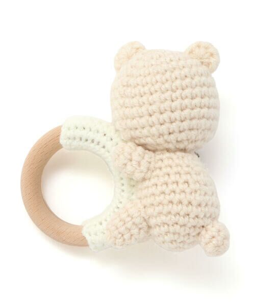 SLAP SLIP BABY / スラップ スリップ ベビー ベビー・キッズグッズ | 【お揃い】アニマルクマウサギペンギン恐竜すやすやモチーフ編みぐるみ木製歯がためベビー | 詳細18