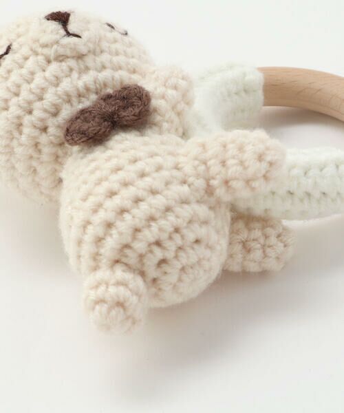 SLAP SLIP BABY / スラップ スリップ ベビー ベビー・キッズグッズ | 【お揃い】アニマルクマウサギペンギン恐竜すやすやモチーフ編みぐるみ木製歯がためベビー | 詳細20