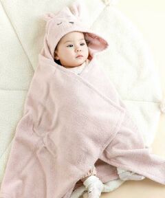 SLAP SLIP BABY / スラップ スリップ ベビー ベビー・キッズグッズ | 【お揃い】アニマルクマウサギペンギンモチーフお顔フードおくるみベビー