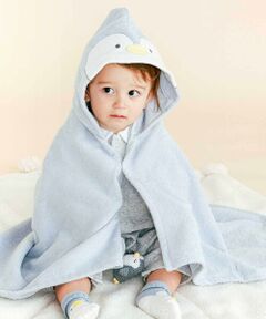 SLAP SLIP BABY / スラップ スリップ ベビー ベビー・キッズグッズ | 【お揃い】アニマルクマウサギペンギンモチーフお顔フードおくるみベビー