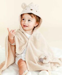 SLAP SLIP BABY / スラップ スリップ ベビー ベビー・キッズグッズ | 【お揃い】アニマルクマウサギペンギンモチーフお顔フードおくるみベビー