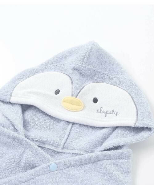 SLAP SLIP BABY / スラップ スリップ ベビー ベビー・キッズグッズ | 【お揃い】アニマルクマウサギペンギンモチーフお顔フードおくるみベビー | 詳細7