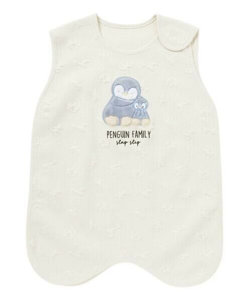 SLAP SLIP BABY / スラップ スリップ ベビー ベビー・キッズウエア | 【お揃い】チェリークマ柄キルトアニマルパッチ刺しゅうスリーパーベビー | 詳細1