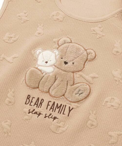 SLAP SLIP BABY / スラップ スリップ ベビー ベビー・キッズウエア | 【お揃い】チェリークマ柄キルトアニマルパッチ刺しゅうスリーパーベビー | 詳細16