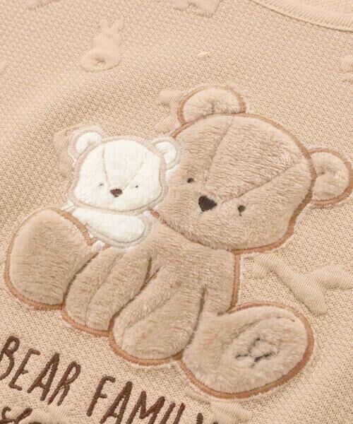 SLAP SLIP BABY / スラップ スリップ ベビー ベビー・キッズウエア | 【お揃い】チェリークマ柄キルトアニマルパッチ刺しゅうスリーパーベビー | 詳細17