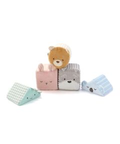 SLAP SLIP BABY / スラップ スリップ ベビー ギフトセット | アニマル恐竜ふわふわブロック5ピースセットベビー