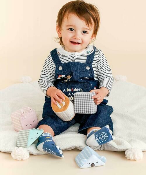 SLAP SLIP BABY / スラップ スリップ ベビー ギフトセット | アニマル恐竜ふわふわブロック5ピースセットベビー | 詳細1