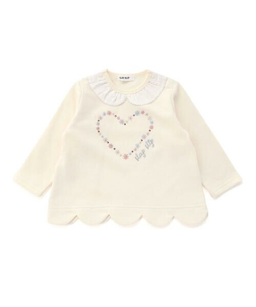 SLAP SLIP BABY / スラップ スリップ ベビー ベビー・キッズウエア | レース襟裾スカラップトップスベビー(70~80cm) | 詳細3