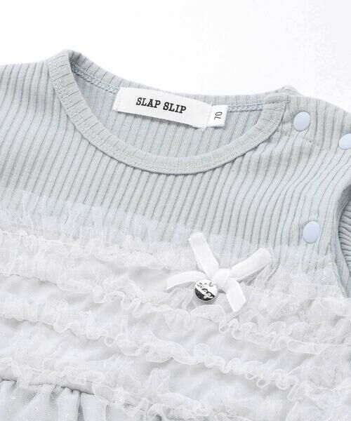 SLAP SLIP BABY / スラップ スリップ ベビー ロンパース | キラキラドットチュールスカートロンパースベビー(70~80cm) | 詳細6