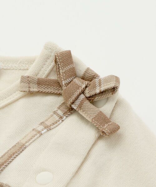 SLAP SLIP BABY / スラップ スリップ ベビー ロンパース | 【お揃い】チェックワンピースドッキングロンパースベビー(70~80cm) | 詳細7