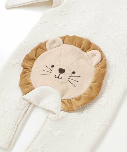 SLAP SLIP BABY / スラップ スリップ ベビー ロンパース | 【お揃い】アニマルライオンクマペンギンおしりモチーフロンパースベビー(60~80cm) | 詳細3