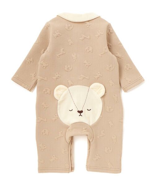 SLAP SLIP BABY / スラップ スリップ ベビー ロンパース | 【お揃い】アニマルライオンクマペンギンおしりモチーフロンパースベビー(60~80cm) | 詳細5