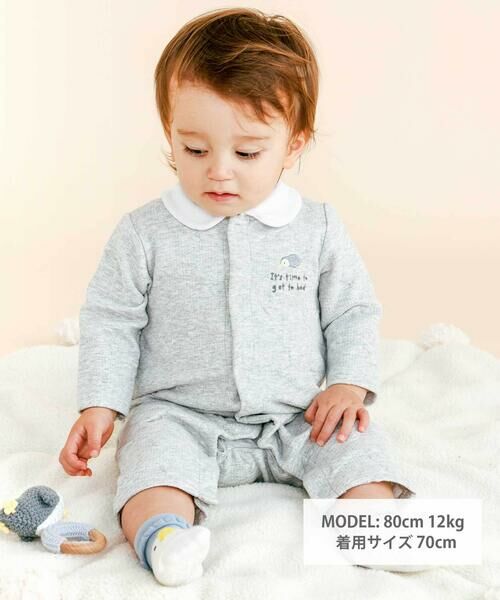 SLAP SLIP BABY / スラップ スリップ ベビー ロンパース | 【お揃い】アニマルライオンクマペンギンおしりモチーフロンパースベビー(60~80cm) | 詳細9