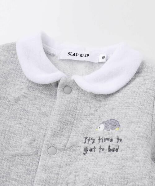 SLAP SLIP BABY / スラップ スリップ ベビー ロンパース | 【お揃い】アニマルライオンクマペンギンおしりモチーフロンパースベビー(60~80cm) | 詳細12