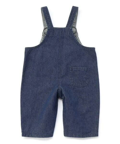 SLAP SLIP BABY / スラップ スリップ ベビー ベビー・キッズウエア | 【お揃い】デニムチェックフロントプリントサロペットベビー(70~80cm) | 詳細3