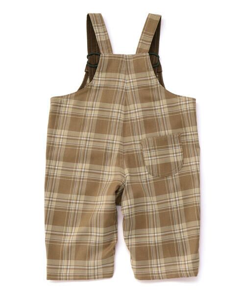 SLAP SLIP BABY / スラップ スリップ ベビー ベビー・キッズウエア | 【お揃い】デニムチェックフロントプリントサロペットベビー(70~80cm) | 詳細12