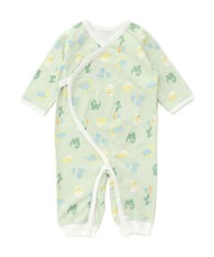 SLAP SLIP BABY / スラップ スリップ ベビー 肌着 | コットンアニマルイヌ恐竜お花マルチプリント総柄肌着ベビー(60~70cm)