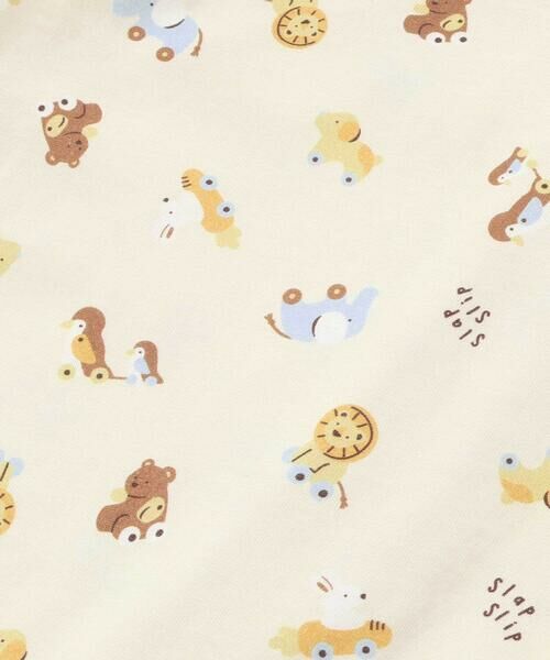 SLAP SLIP BABY / スラップ スリップ ベビー 肌着 | コットンアニマルイヌ恐竜お花マルチプリント総柄肌着ベビー(60~70cm) | 詳細13