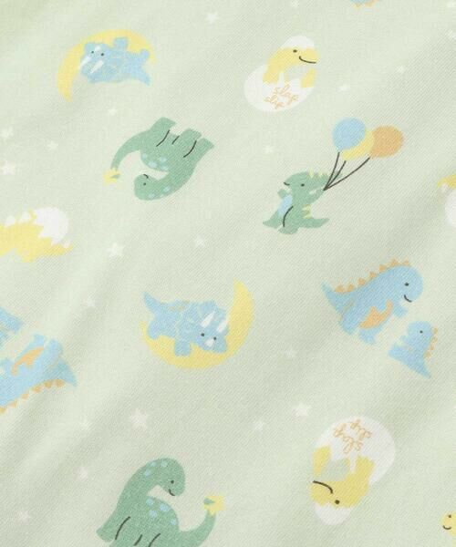 SLAP SLIP BABY / スラップ スリップ ベビー 肌着 | コットンアニマルイヌ恐竜お花マルチプリント総柄肌着ベビー(60~70cm) | 詳細20