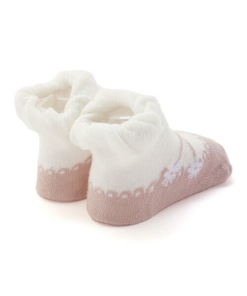 SLAP SLIP BABY / スラップ スリップ ベビー ベビー・キッズウエア | お花バレエシューズ風ソックスベビー(9~12cm) | 詳細2