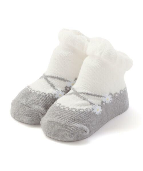 SLAP SLIP BABY / スラップ スリップ ベビー ベビー・キッズウエア | お花バレエシューズ風ソックスベビー(9~12cm) | 詳細3