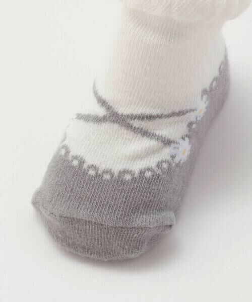 SLAP SLIP BABY / スラップ スリップ ベビー ベビー・キッズウエア | お花バレエシューズ風ソックスベビー(9~12cm) | 詳細5