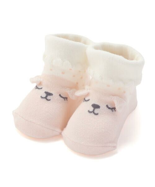 SLAP SLIP BABY / スラップ スリップ ベビー ベビー・キッズウエア | 【お揃い】アニマルクマウサギペンギンライオンネコモチーフソックスベビー(9~12cm) | 詳細4