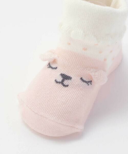 SLAP SLIP BABY / スラップ スリップ ベビー ベビー・キッズウエア | 【お揃い】アニマルクマウサギペンギンライオンネコモチーフソックスベビー(9~12cm) | 詳細6