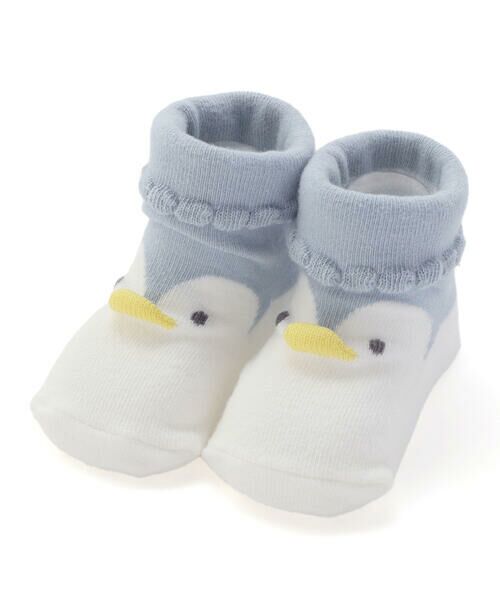 SLAP SLIP BABY / スラップ スリップ ベビー ベビー・キッズウエア | 【お揃い】アニマルクマウサギペンギンライオンネコモチーフソックスベビー(9~12cm) | 詳細7