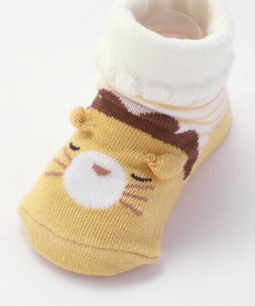 SLAP SLIP BABY / スラップ スリップ ベビー ベビー・キッズウエア | 【お揃い】アニマルクマウサギペンギンライオンネコモチーフソックスベビー(9~12cm) | 詳細13