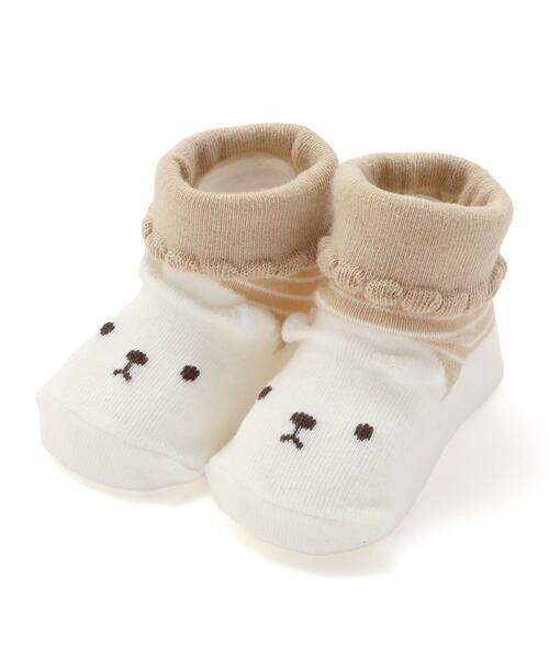 SLAP SLIP BABY / スラップ スリップ ベビー ベビー・キッズウエア | 【お揃い】アニマルクマウサギペンギンライオンネコモチーフソックスベビー(9~12cm) | 詳細14
