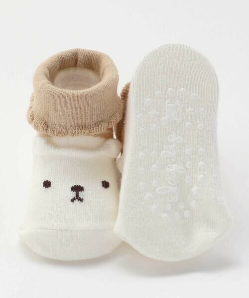 SLAP SLIP BABY / スラップ スリップ ベビー ベビー・キッズウエア | 【お揃い】アニマルクマウサギペンギンライオンネコモチーフソックスベビー(9~12cm) | 詳細18