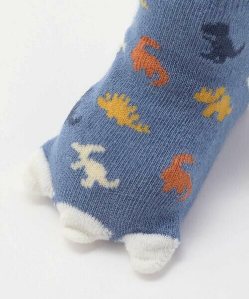 SLAP SLIP BABY / スラップ スリップ ベビー ベビー・キッズウエア | ツンツン恐竜柄ソックスベビー(9~12cm) | 詳細2